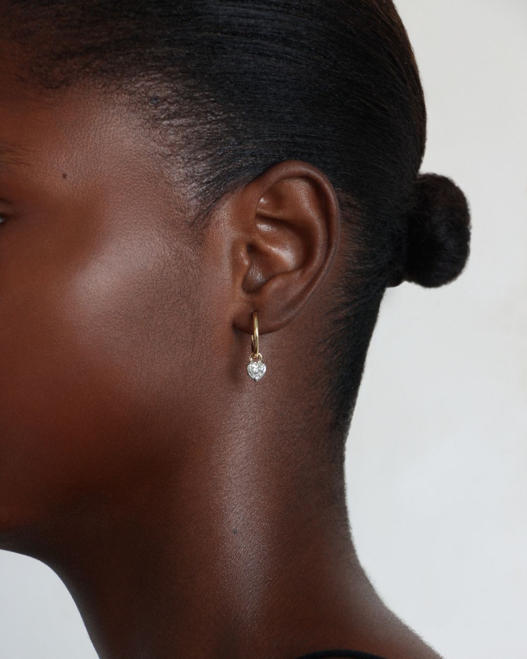 Classic FOU 0.3 cts Ruby Hoops