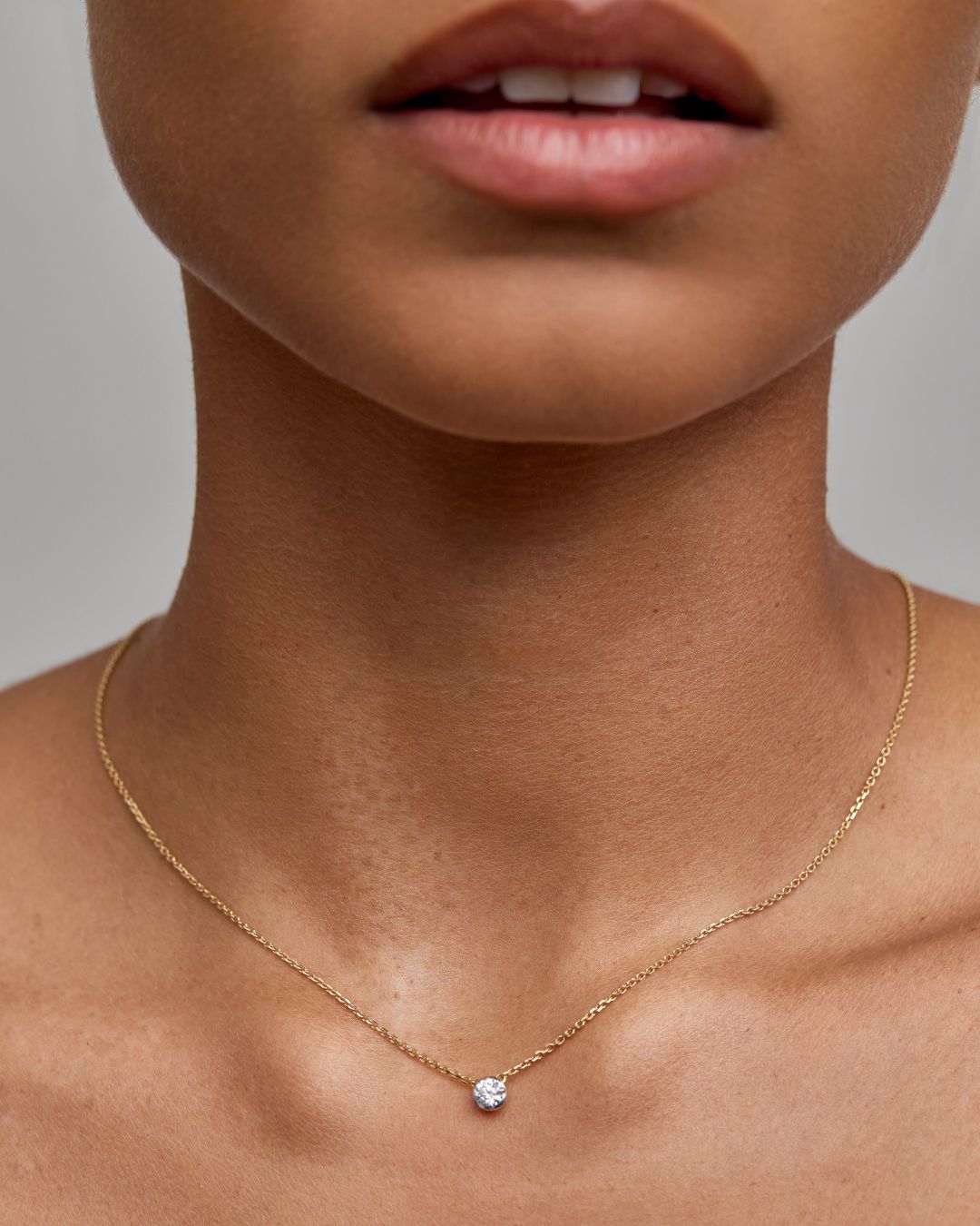 Classic FOU Diamond Necklace